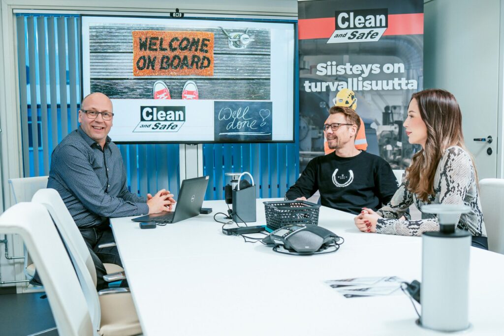 työturvallisuus clean and safe